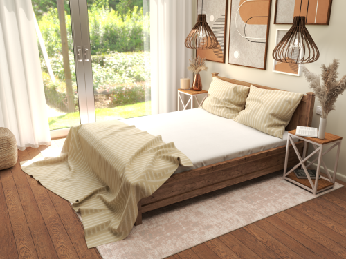 Stolik nocny Azur z półką stalowy nowoczesny industrialny styl ozdobny x spawany dowolny wymiar Poznań producent