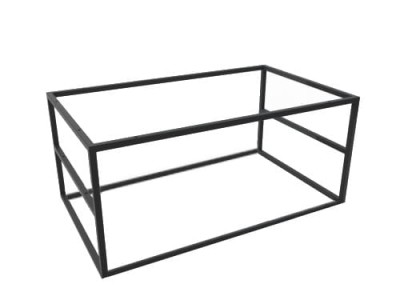 STELAŻ - STOLIK KAWOWY FARO Z PÓŁKĄ