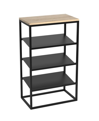 polka buty stojak barco garderoba industrialna polka blacha metal stal ubrania loft 04.jpg