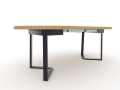 stół jadalniany konferencyjny rozkładany duży industrialny lizard loft każdy wymiar producent poznań dowolny wymiar